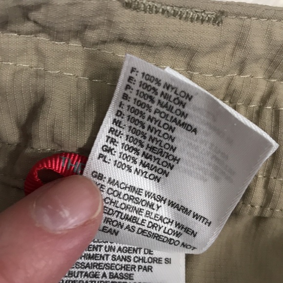 The North Face Nylon Hiking Pant/ Capri Tan 6 - Picture 5 of 11